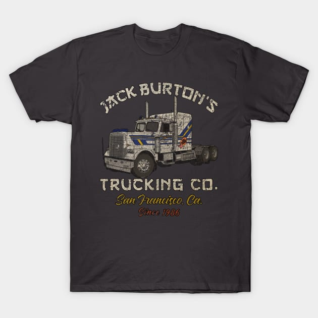 Jack Burton Trucking 1986 T-Shirt by Thrift Haven505